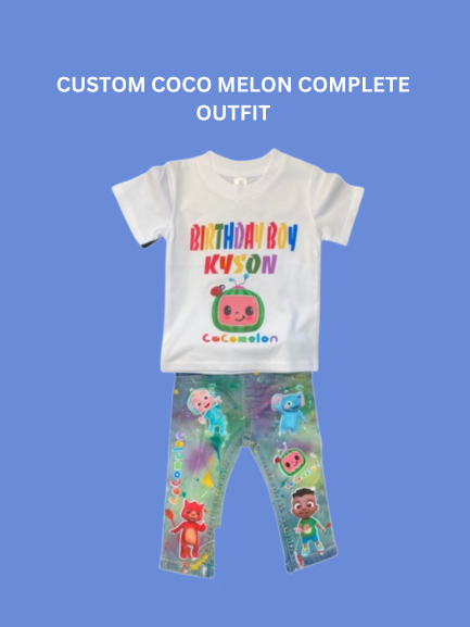 Custom shirt and pants upload your wording and character