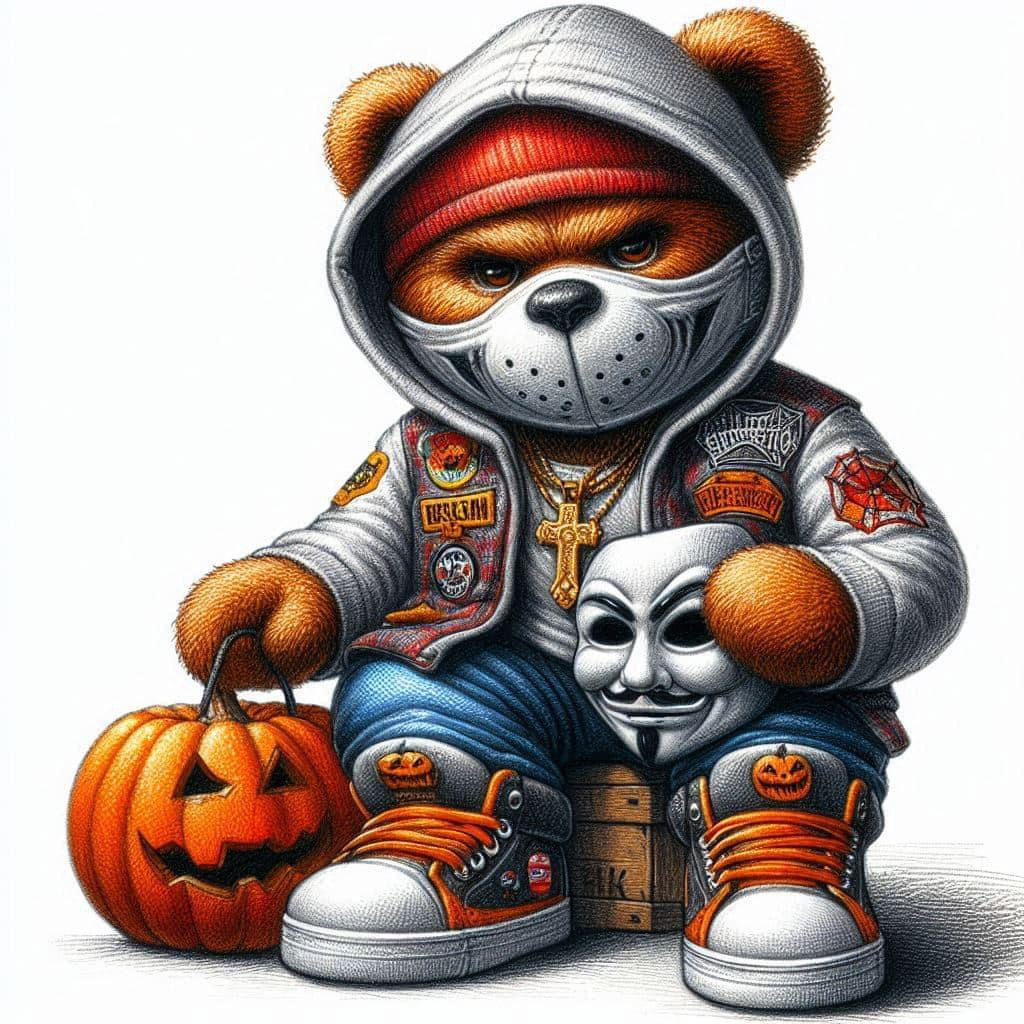 Halloween Teddy Bears Designs