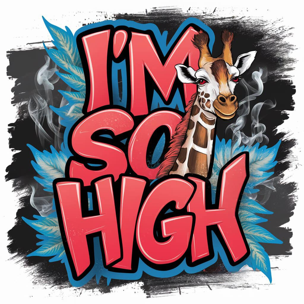 11 High as a giraffe high quality designs