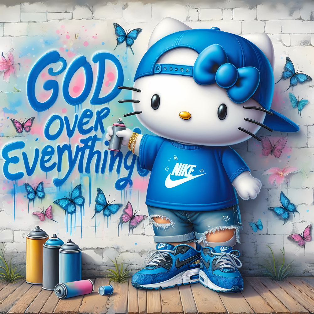 Hello Kitty GOD Over Everything Designs