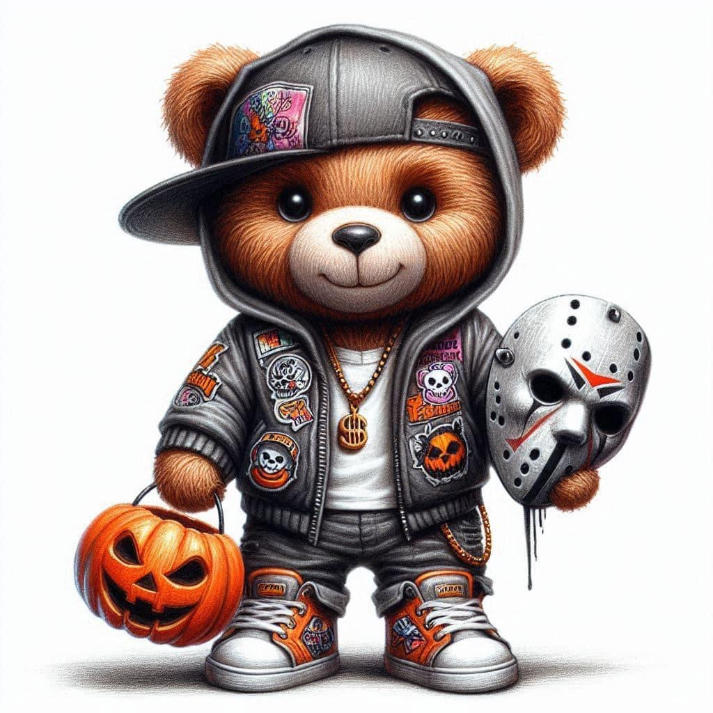 Halloween Teddy Bears Designs