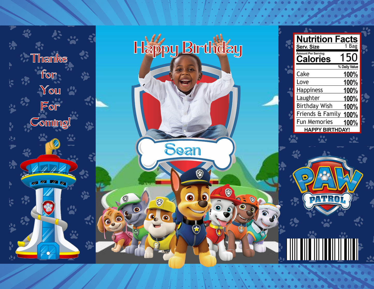 Paw Patrol Party Favors