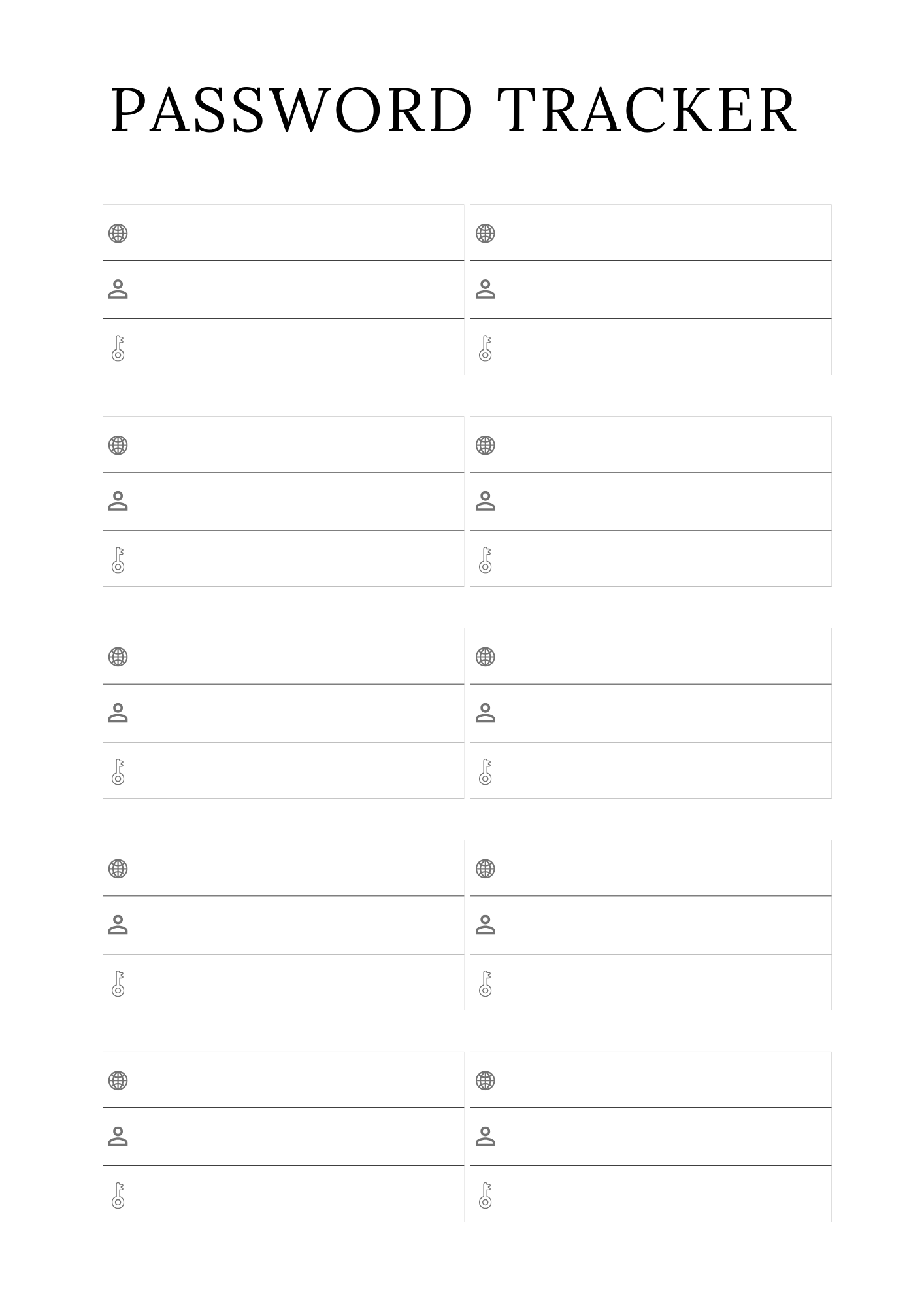 Household Management Planner