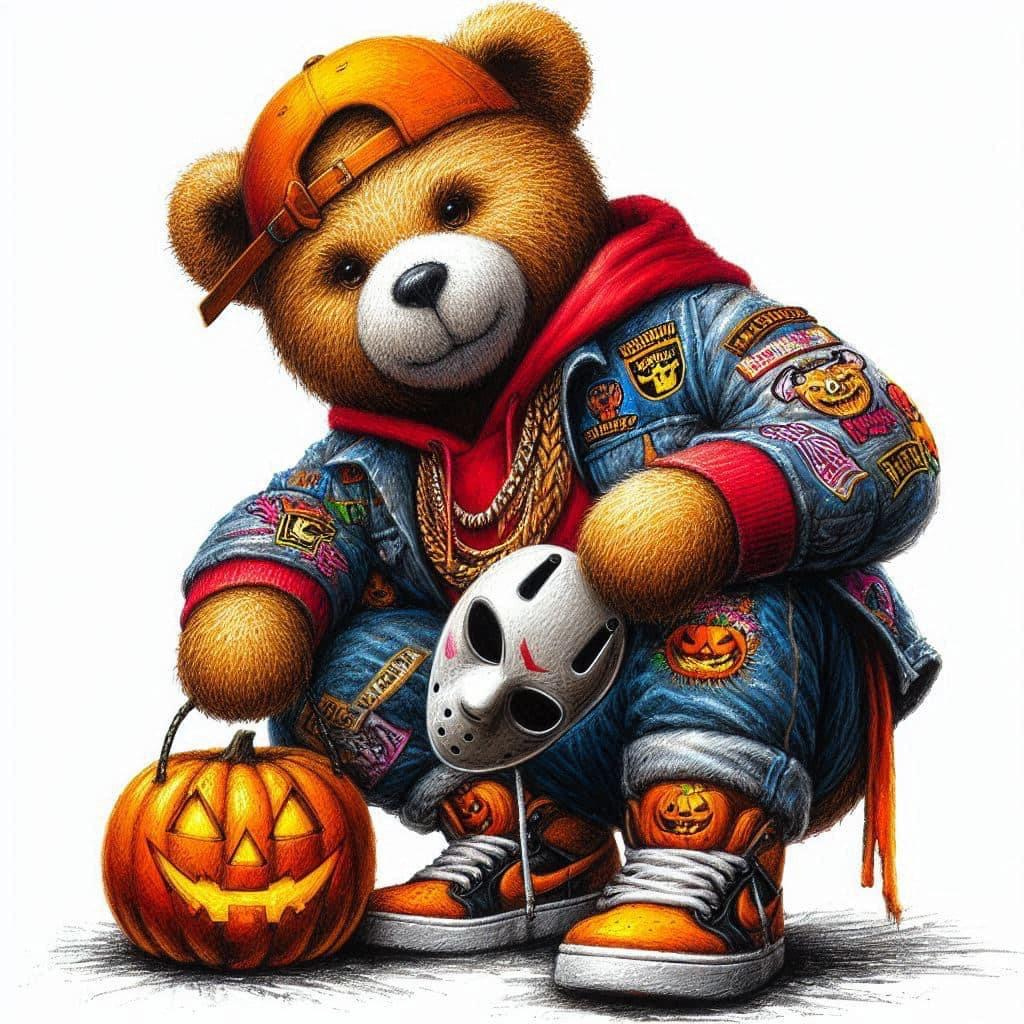 Halloween Teddy Bears Designs