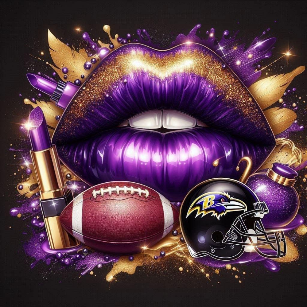 81 Colorful Football Team Lips Designs