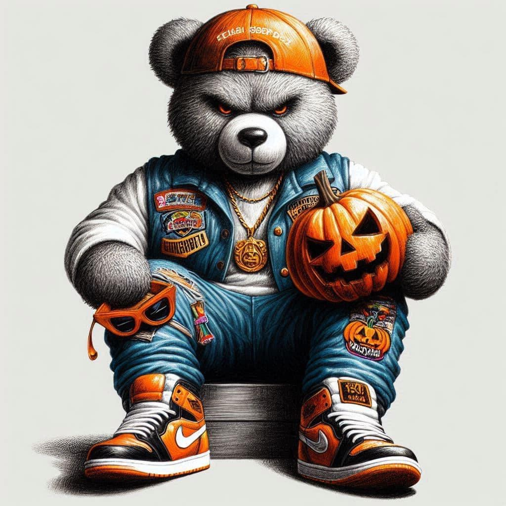 Halloween Teddy Bears Designs