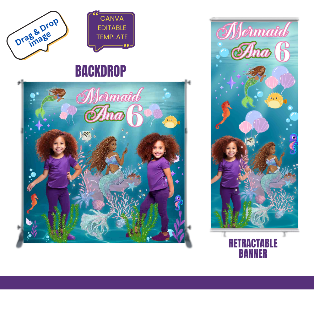 Backdrop Banner And Mockups