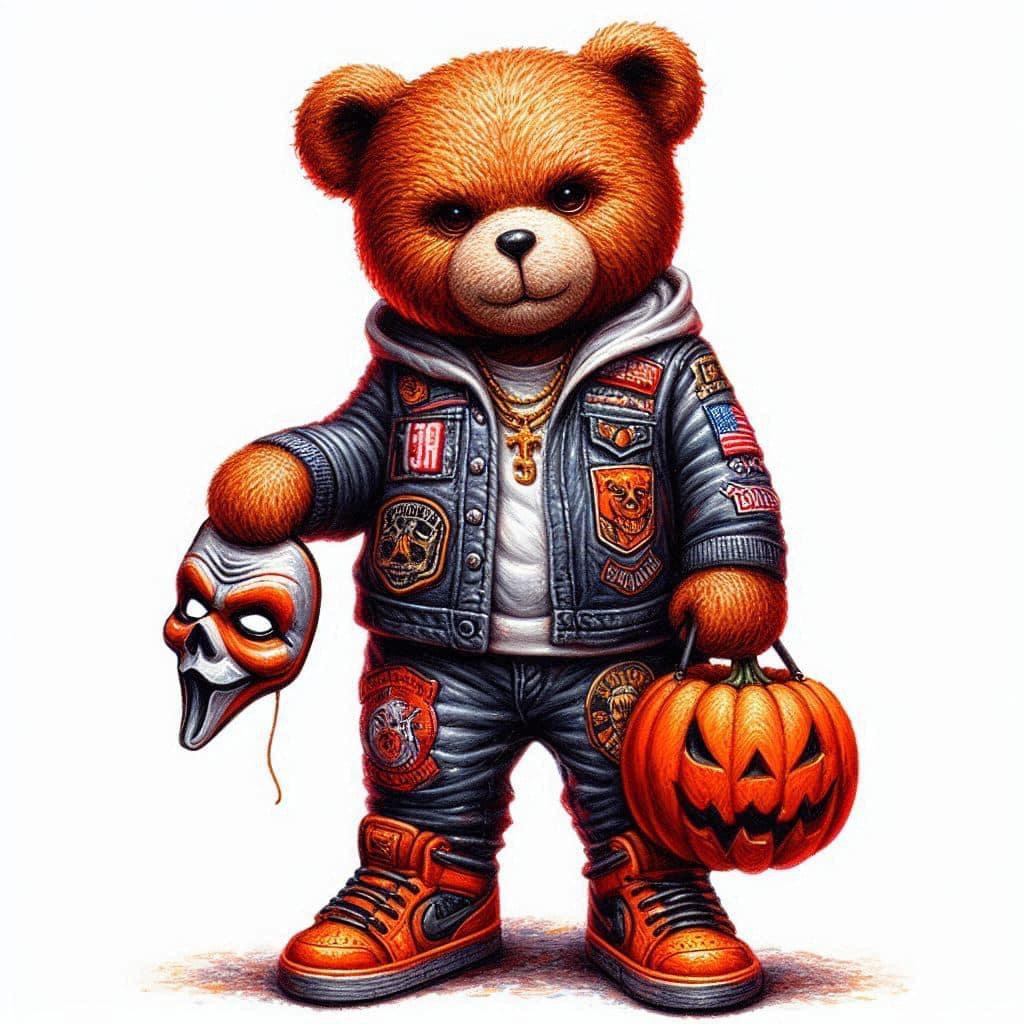 Halloween Teddy Bears Designs