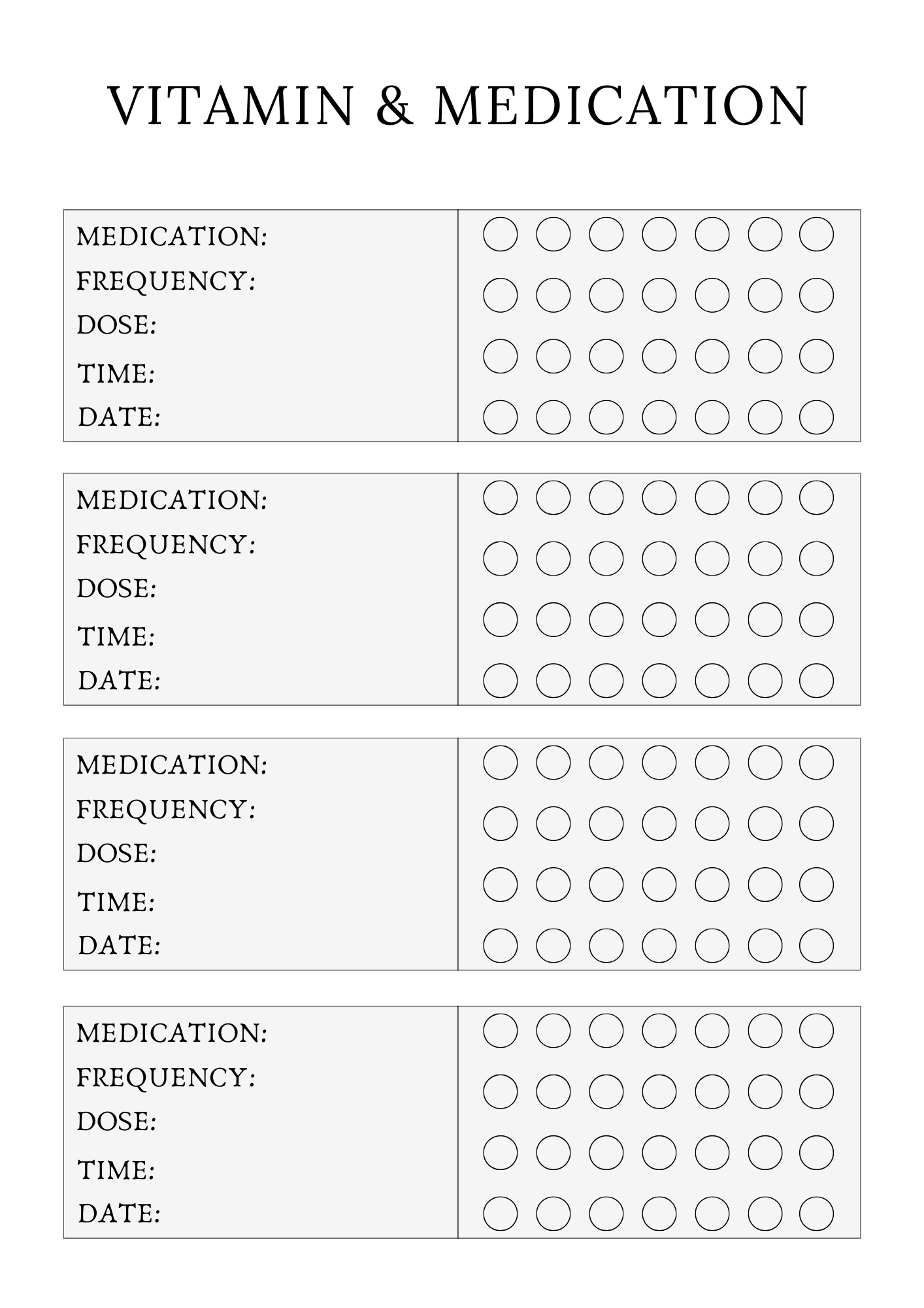 Household Management Planner