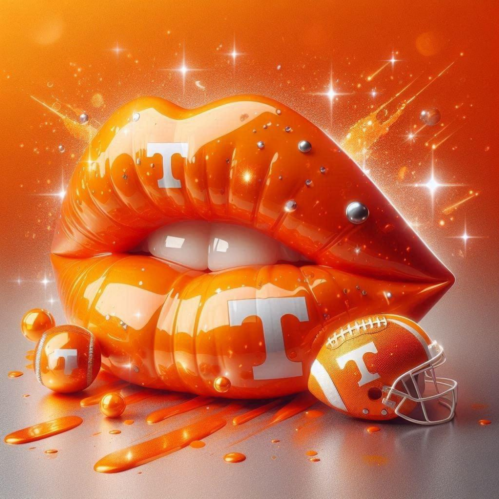 81 Colorful Football Team Lips Designs