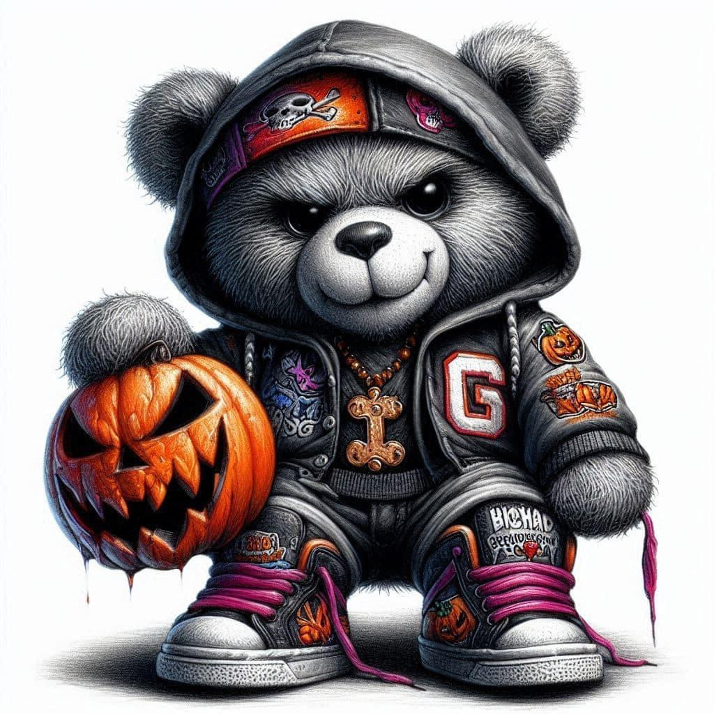 Halloween Teddy Bears Designs