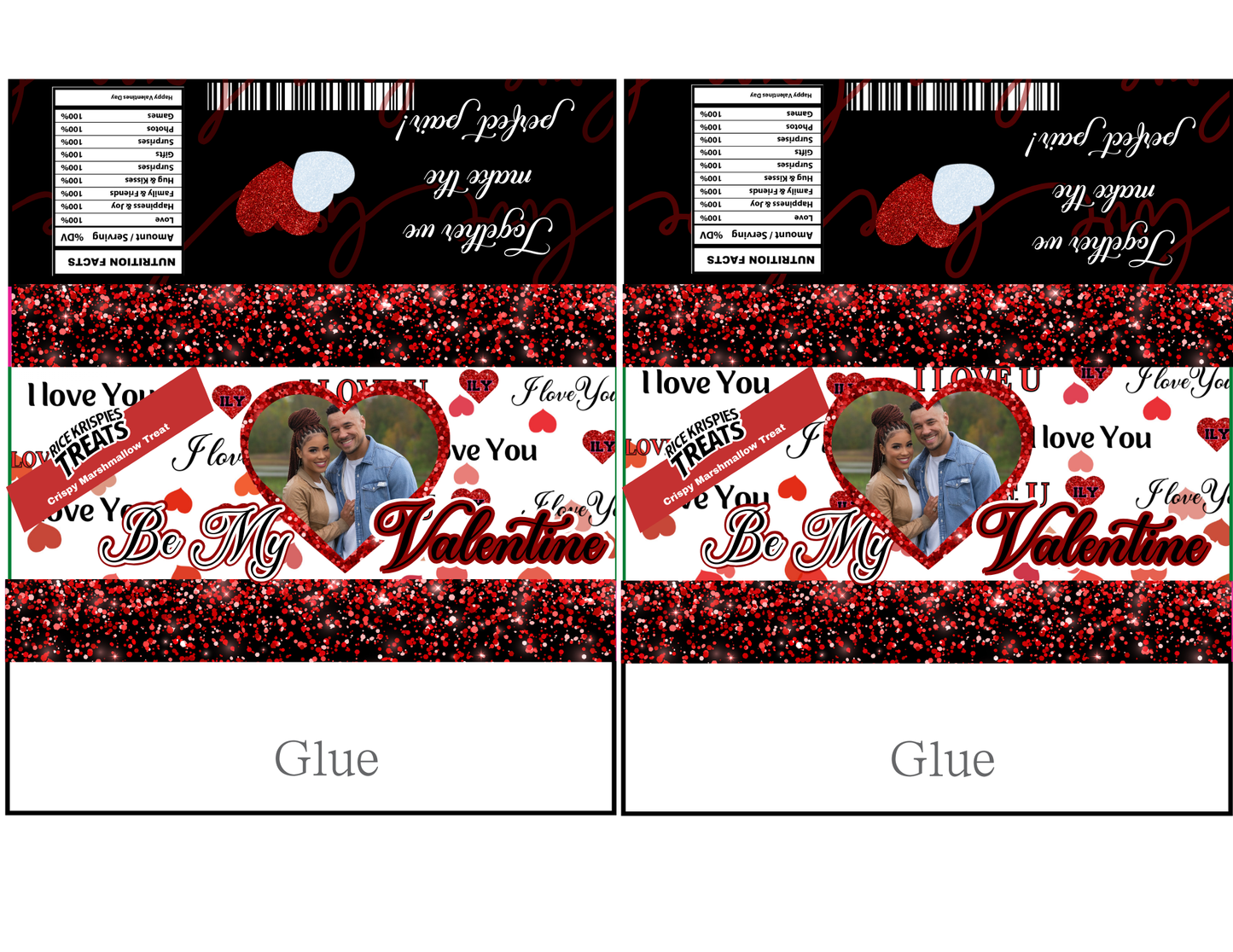 Valentines Party Favor Template