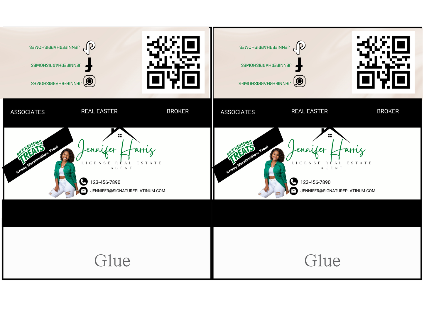 Realtor Party Favor Templates