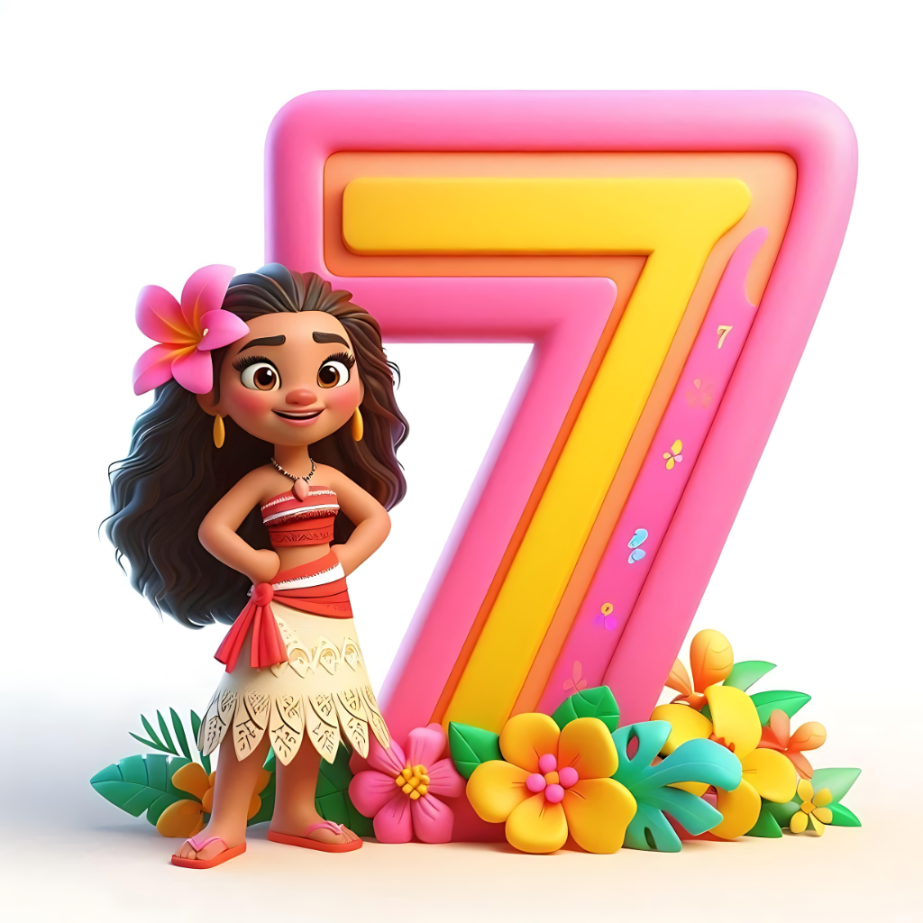 67 Moana Alphabet, Numbers and 10 FREE Bonus Designs. High Quality Designs