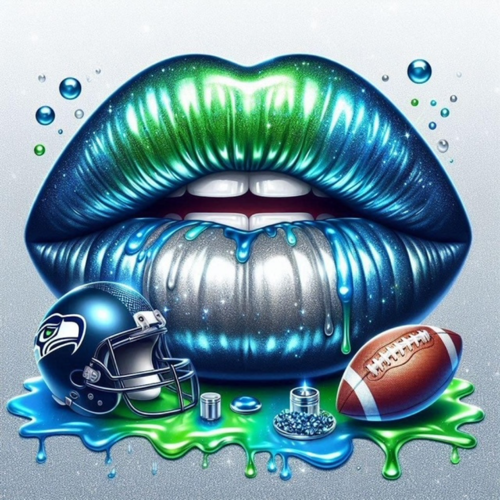 81 Colorful Football Team Lips Designs