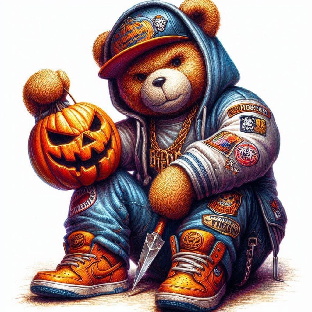 Halloween Teddy Bears Designs