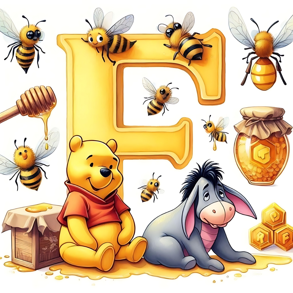 26 Winnie The Pooh Alphabets Designs