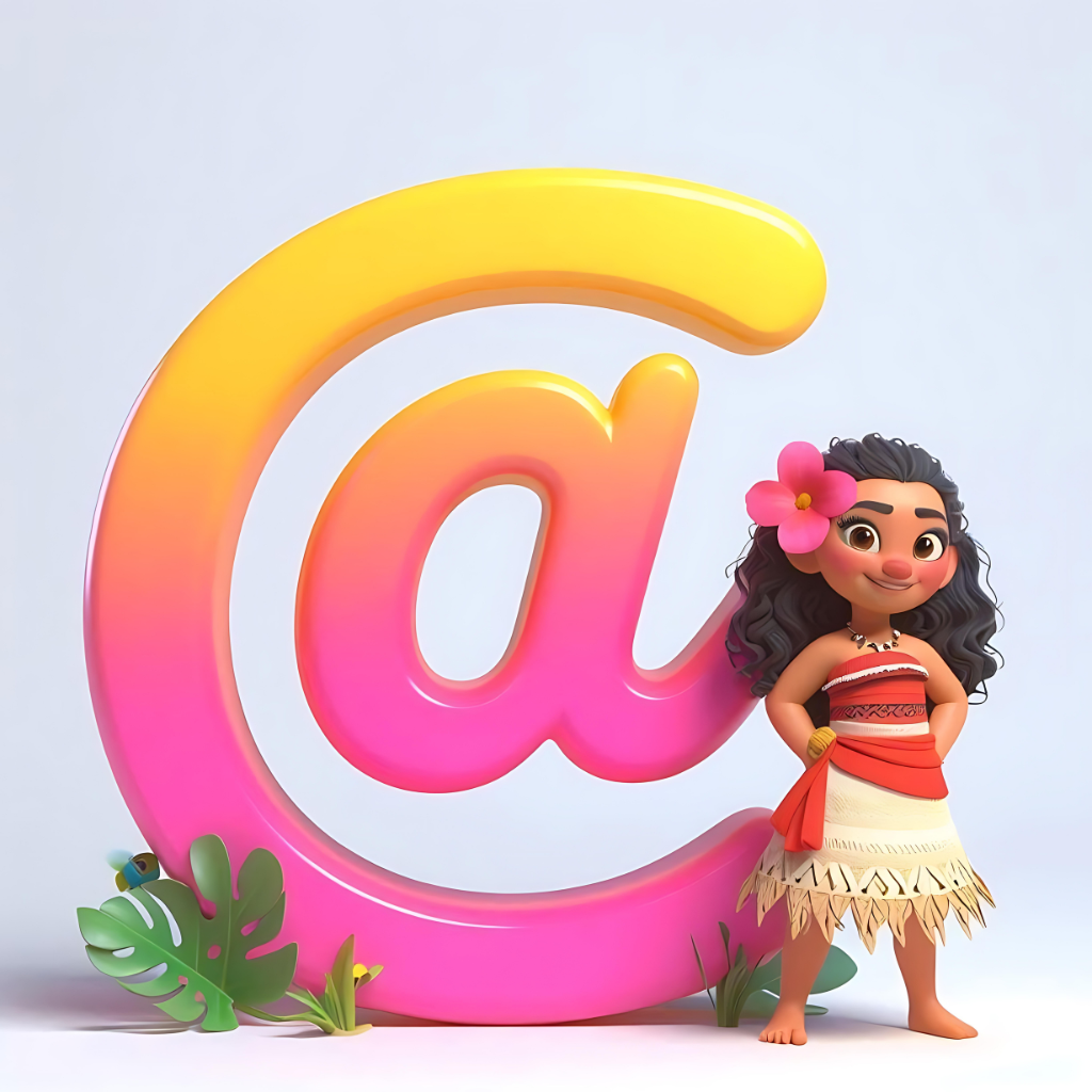 67 Moana Alphabet, Numbers and 10 FREE Bonus Designs. High Quality Designs