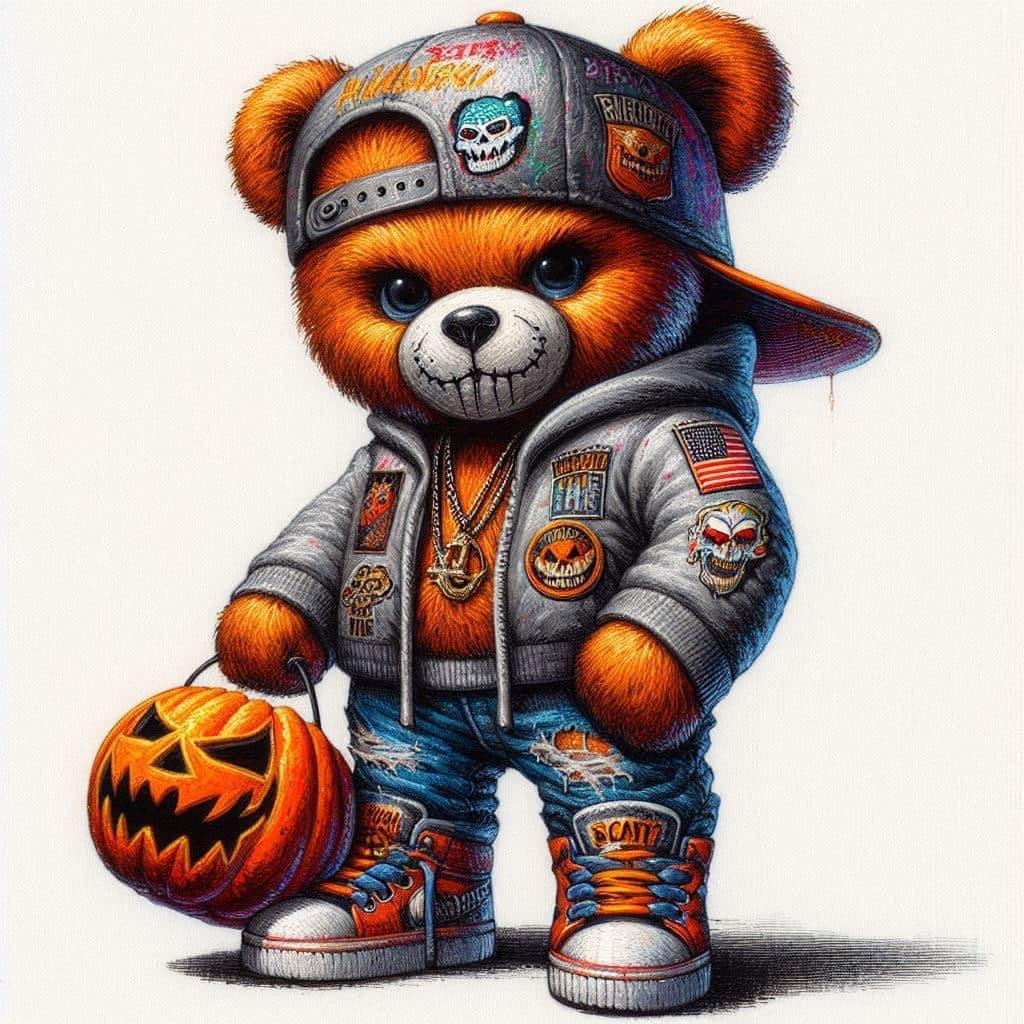 Halloween Teddy Bears Designs