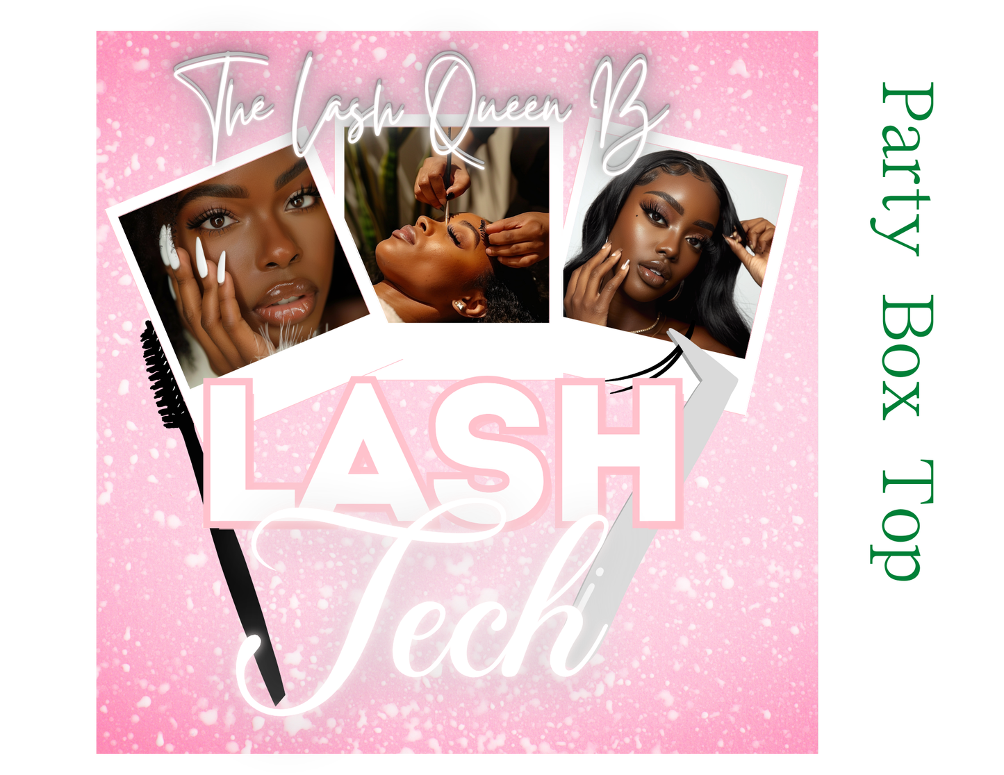 Lash Tech Party Favor Templates