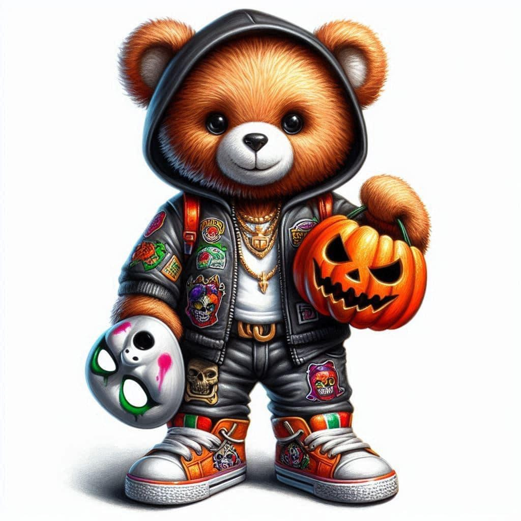 Halloween Teddy Bears Designs