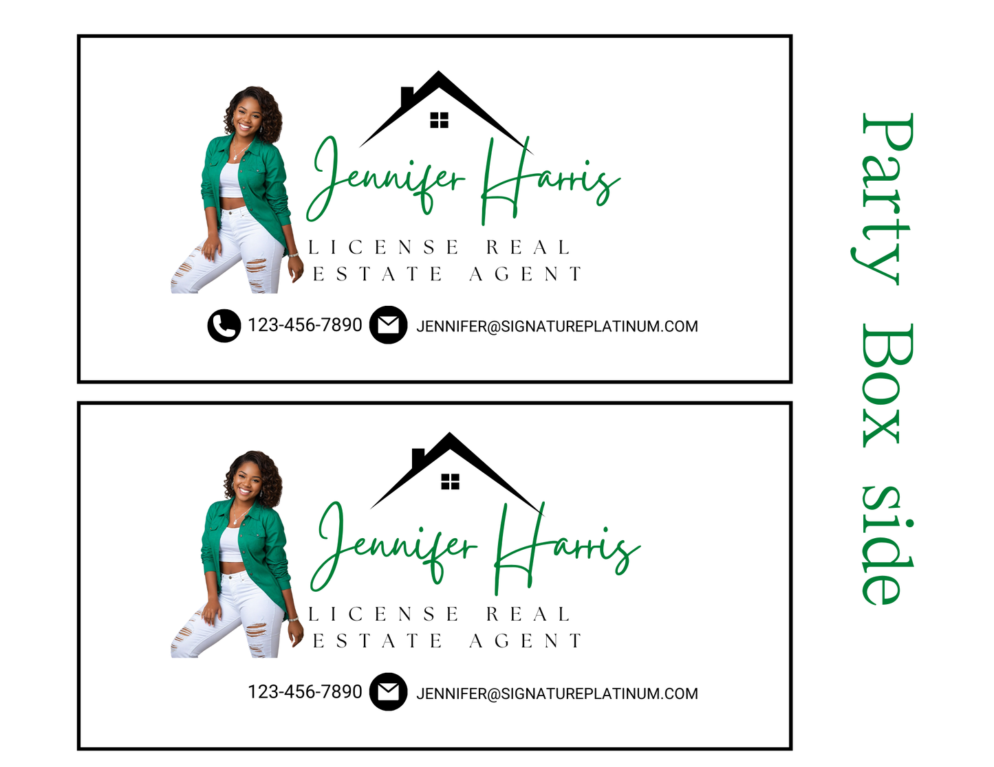 Realtor Party Favor Templates