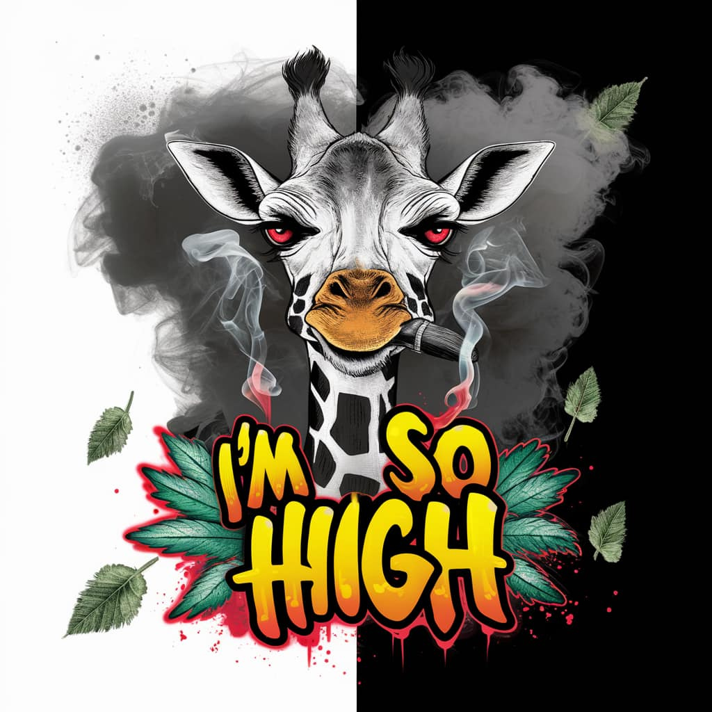 11 High as a giraffe high quality designs