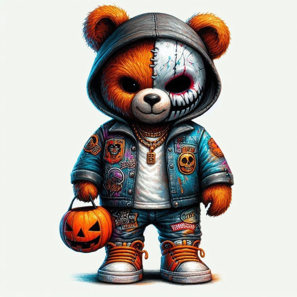 Halloween Teddy Bears Designs