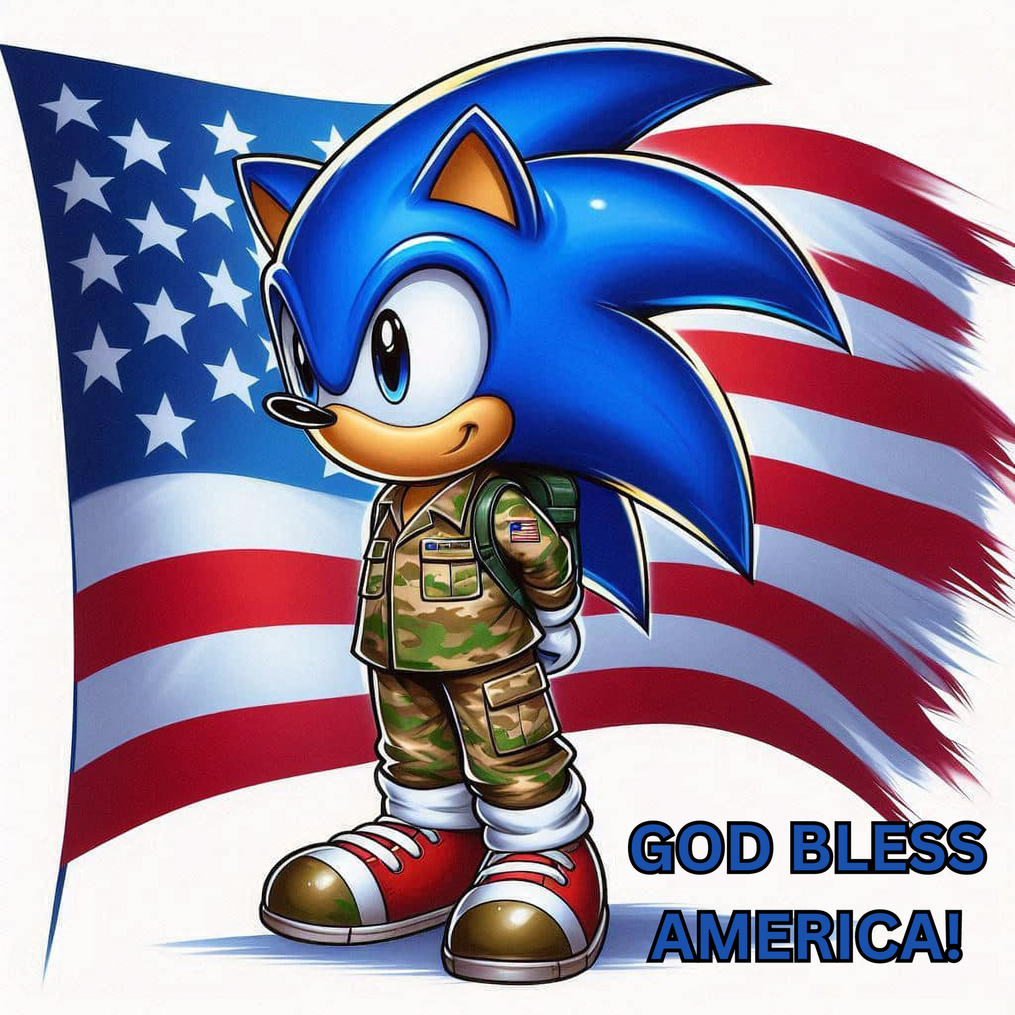 13 Sonic The Hedgehog 4th of July high quality images perfect for crafts