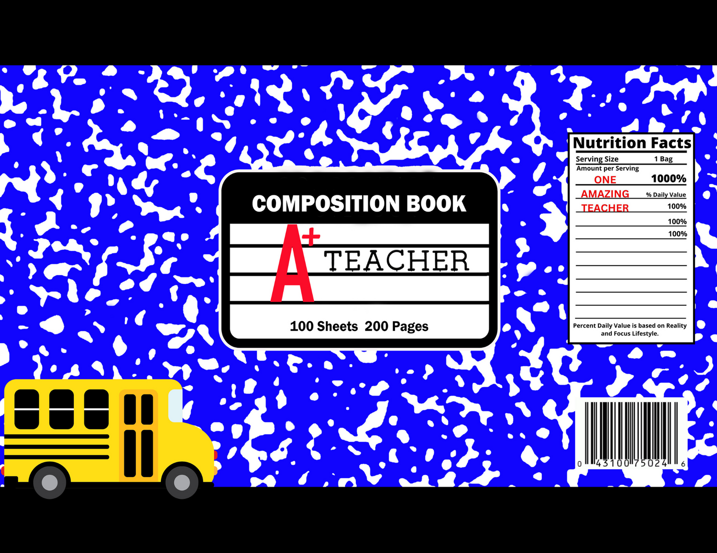 15 Editable Teachers Composition Book Templates