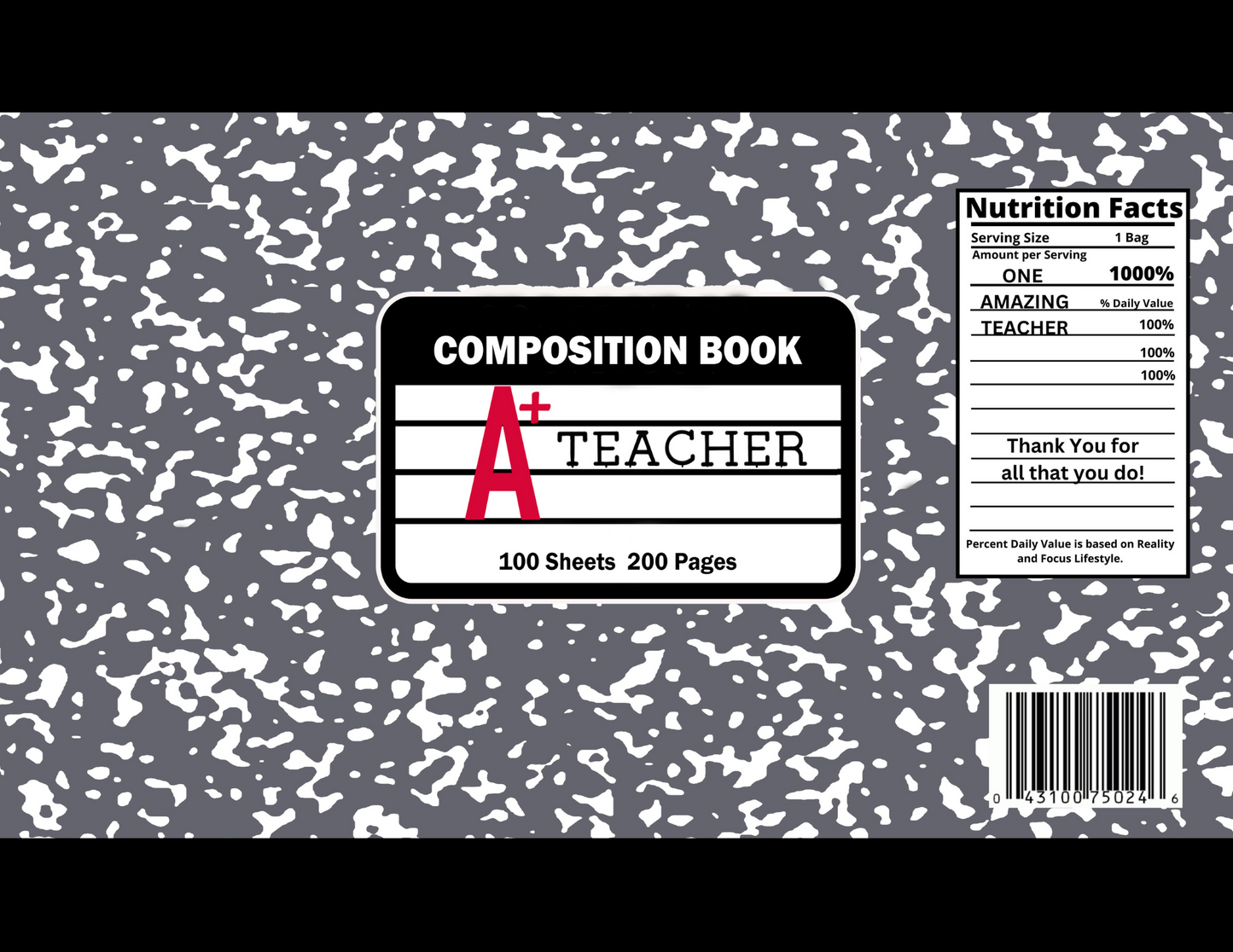 15 Editable Teachers Composition Book Templates