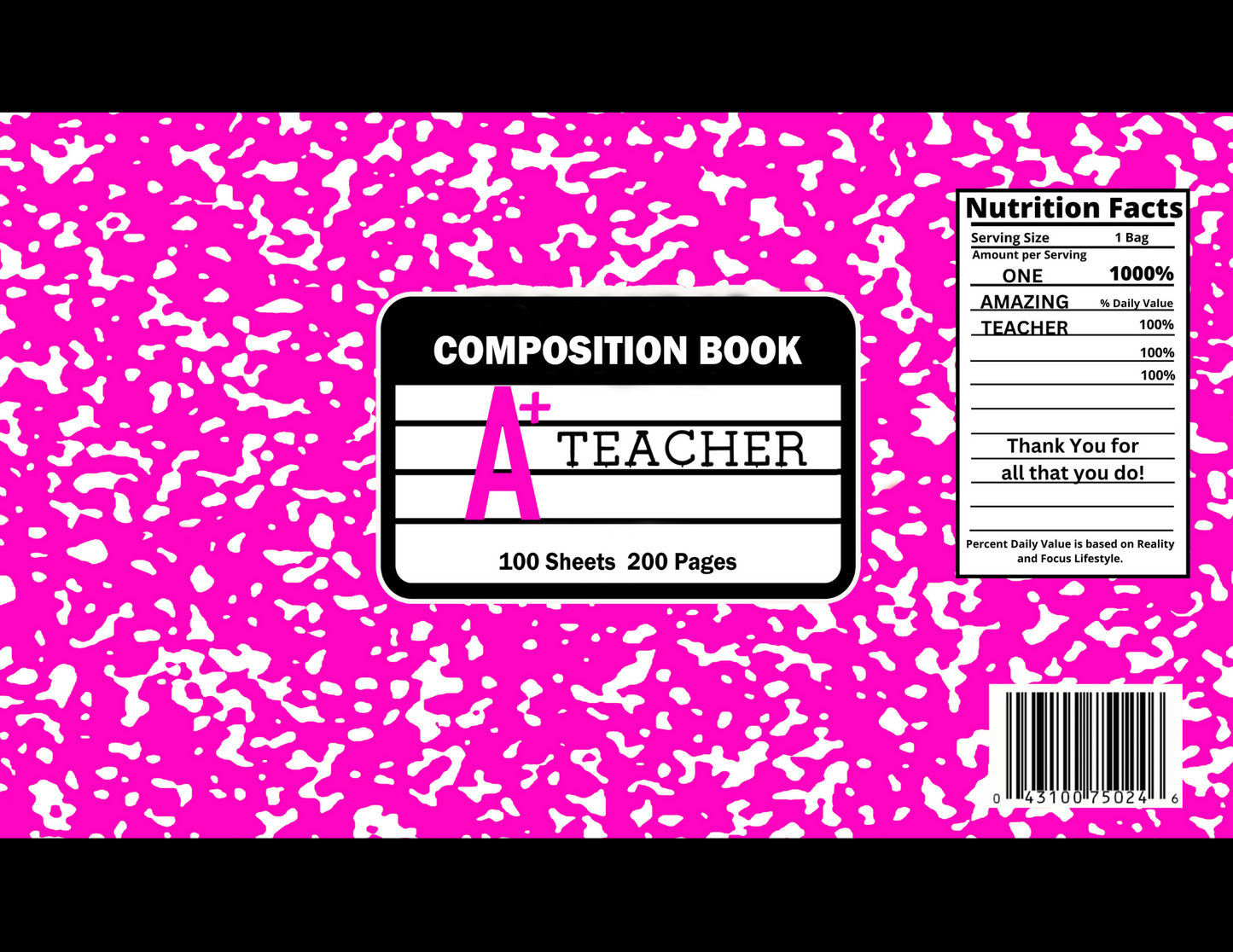 15 Editable Teachers Composition Book Templates