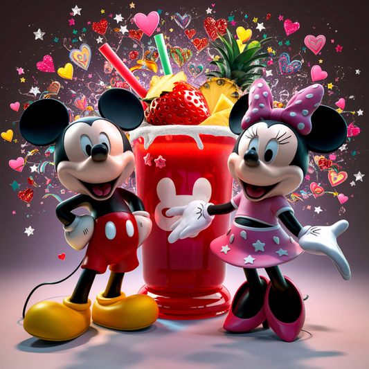 12 Mickey & Minnie fruity drinks designs perfect for all craft